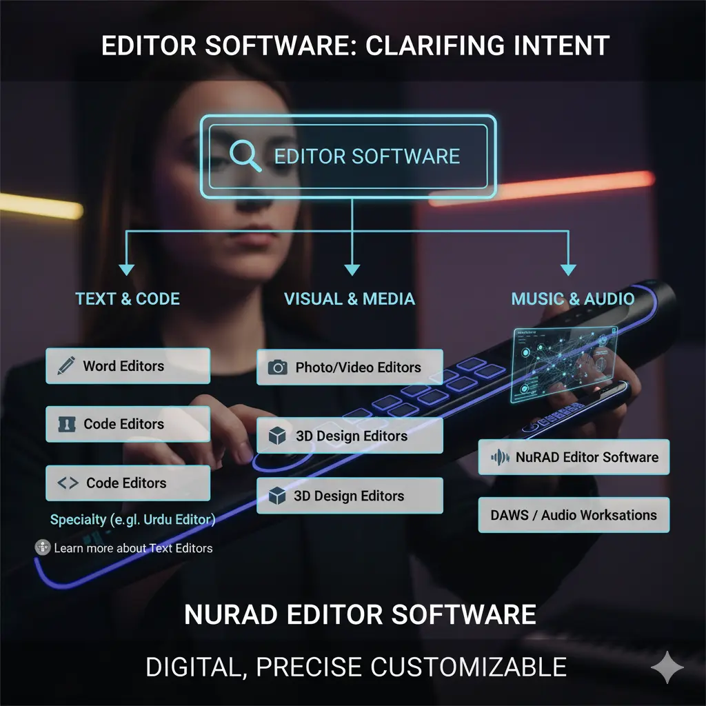 Nurad Editor Software