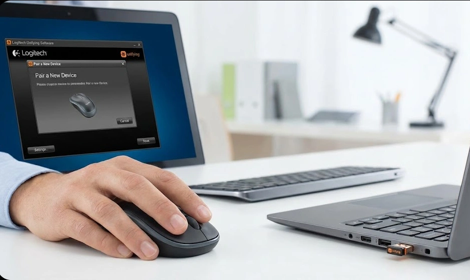 Pairing Devices Using Logitech Unifying Software